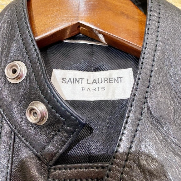 Saint Laurent Lamb Skin Vest - Picture 8 of 10